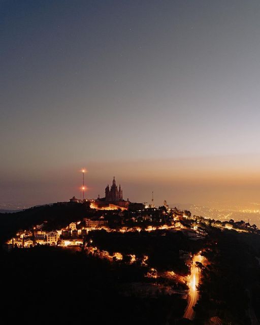 ¡Buenas noches #Barcelona!    Torre de Collserola  ruurro_darkside…<span class=
